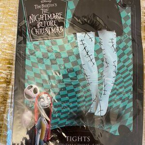 Disney The Nightmare Before Christmas Tights - Black and White